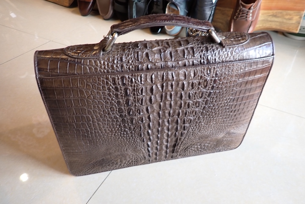  bags custom made leather crocodile 