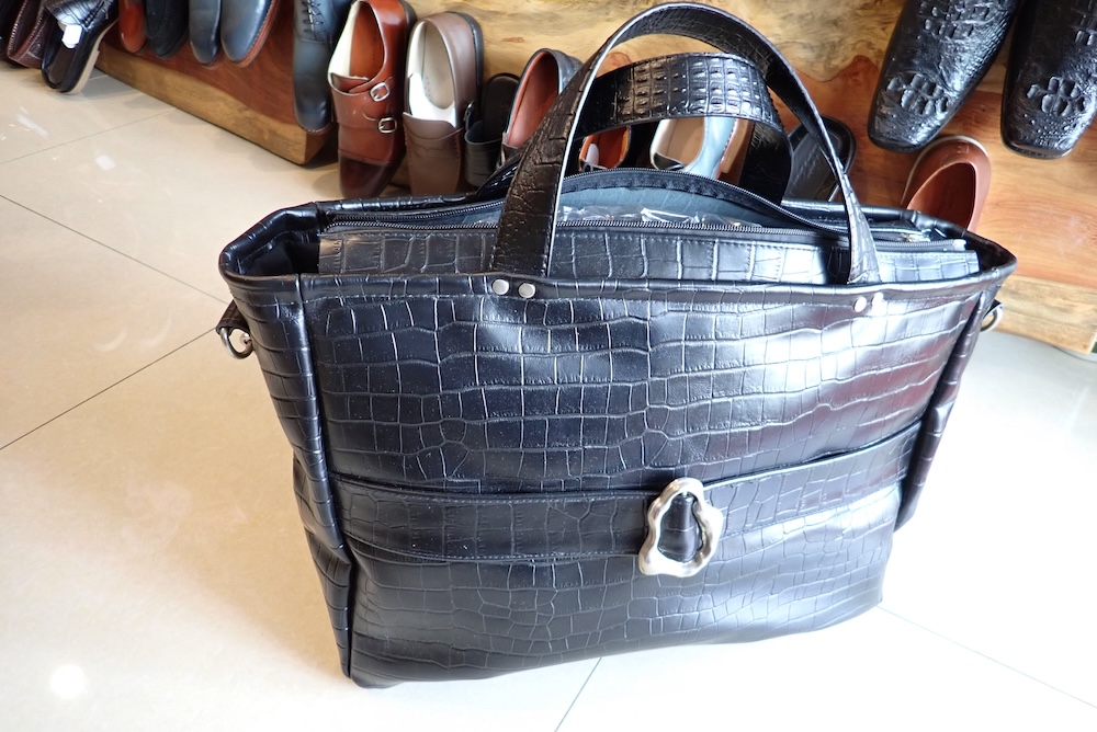  bags hand made crocodile 