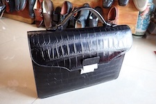  bags leather crocodile hand made 