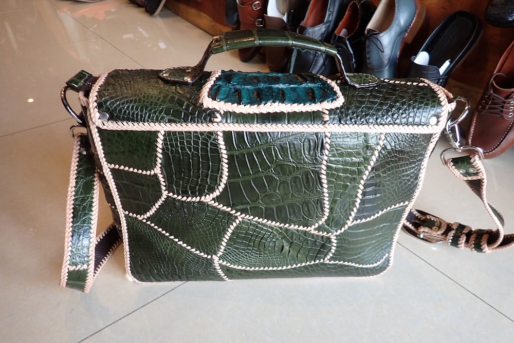  bags leather custom made crocodile 