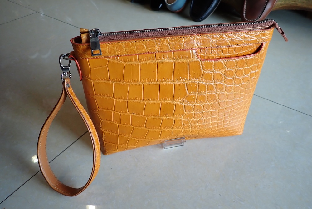  bags leather ostrich 