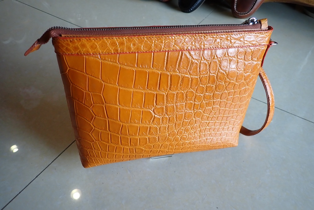  bags leather ostrich 