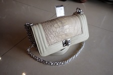  bags leather python 