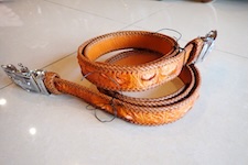  belts crocodile leather 
