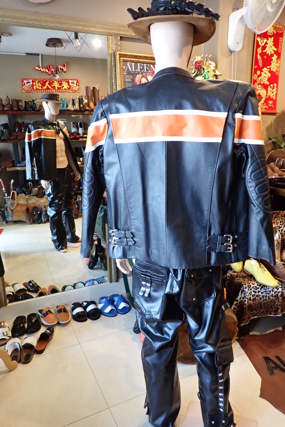  cow jacket hand made leather 
