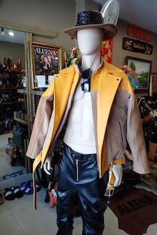  cow jacket leather custom made 
