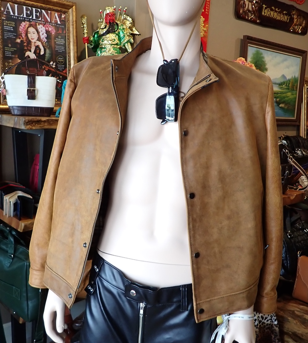  cow jacket leather custom made 