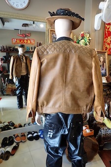  cow jacket leather hand made 