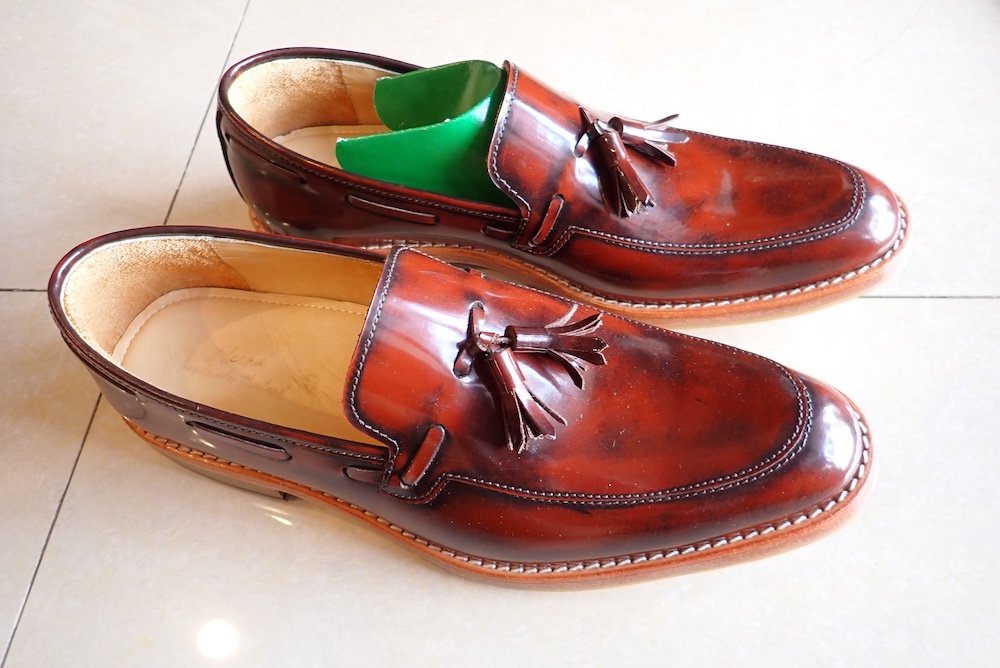  cow shoes custom made leather 