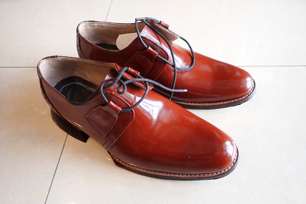  cow shoes leather custom made 