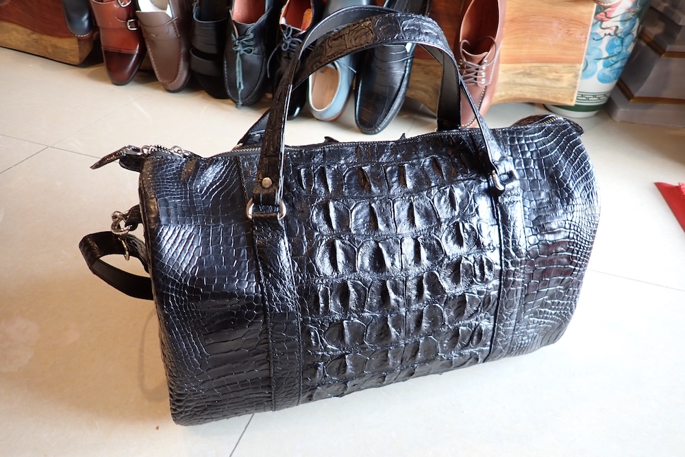  crocodile bag leather 