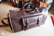  crocodile bag leather custom made thailand 