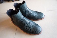  crocodile boots leather 