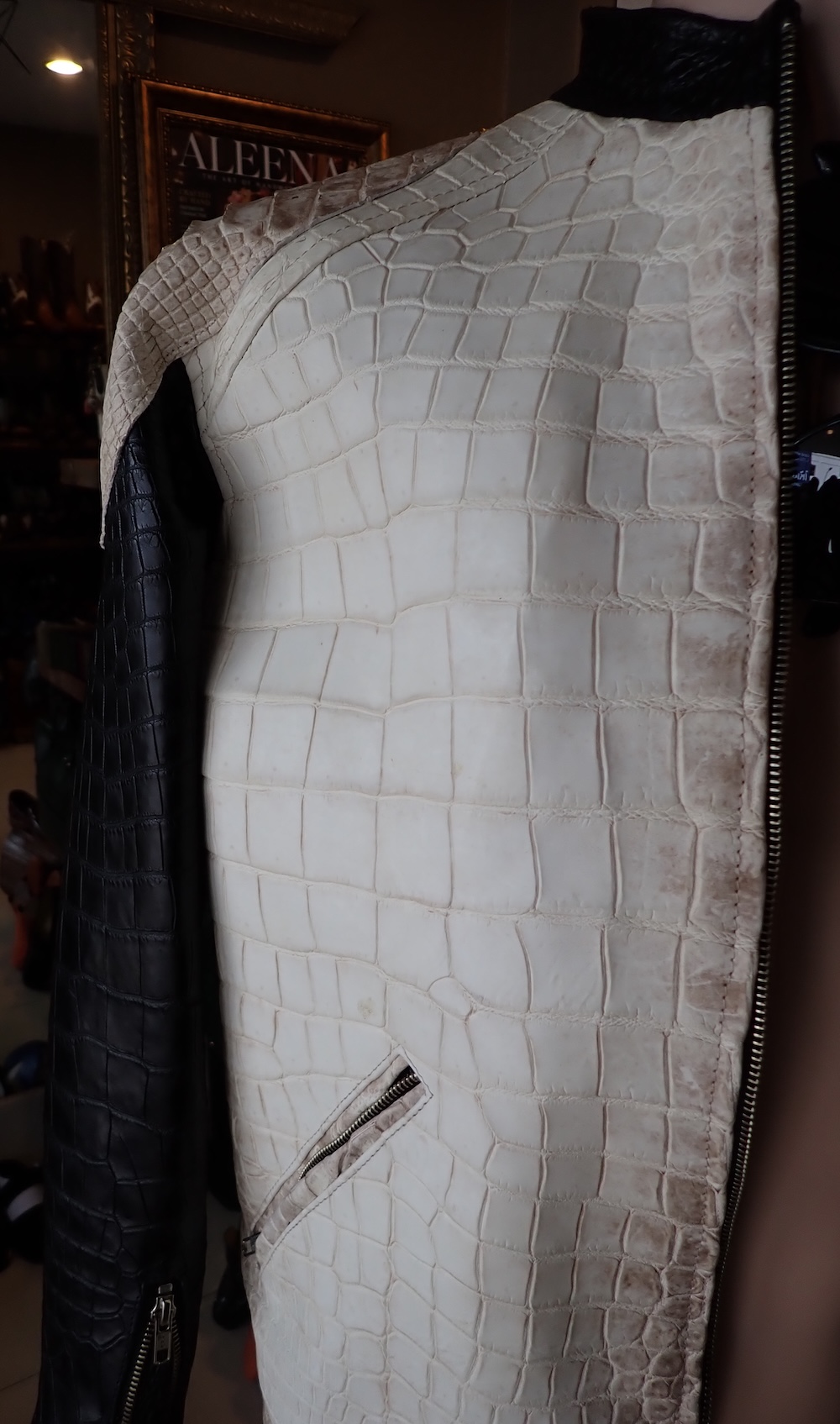 crocodile bag leather hand made 
