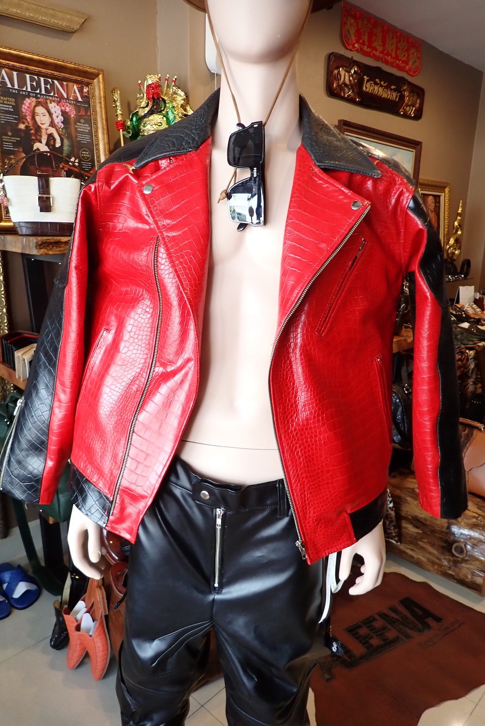  crocodile leather hand made 