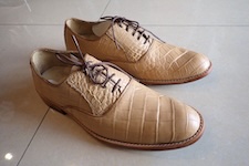  crocodile shoes leather custom made thailand 