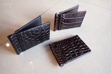  crocodile wallet leather 