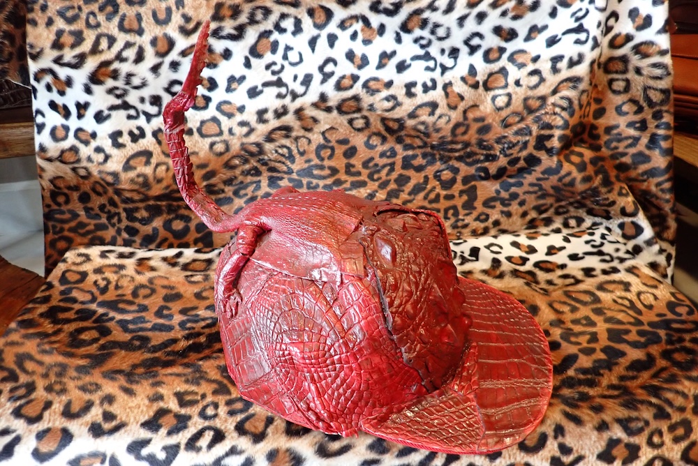  hats crocodile custom made 