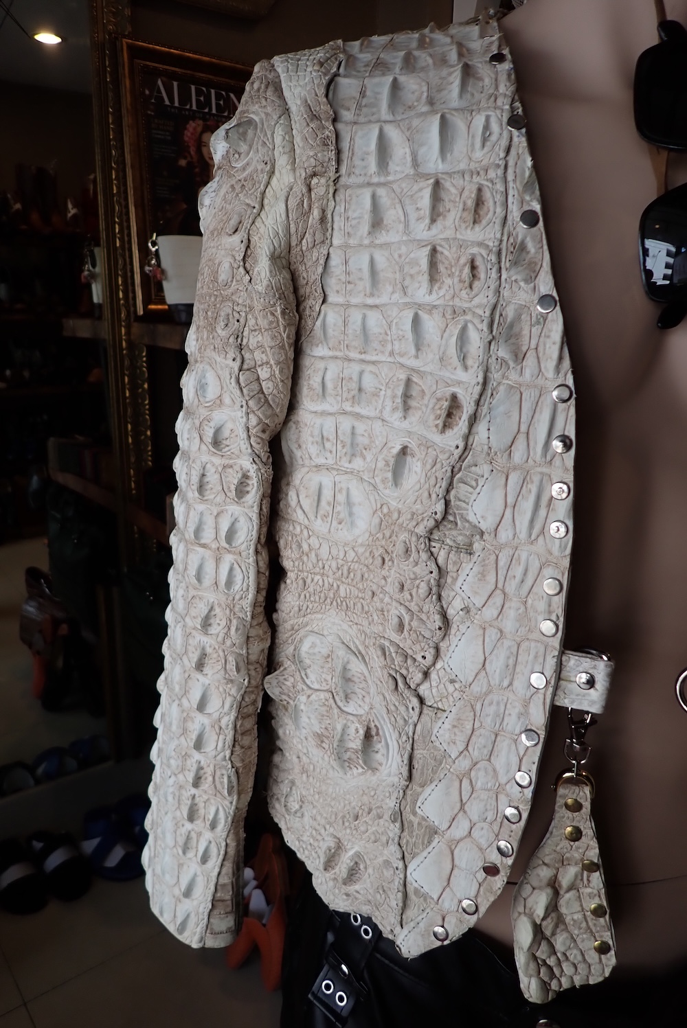  jackets leather crocodile 