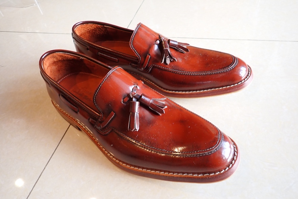  shoes cow custom made 