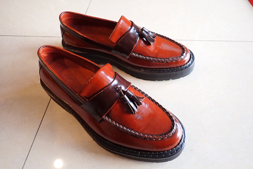 shoes cow leather hand made