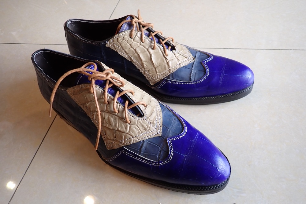shoes crocodile custom made