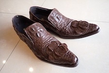  shoes crocodile leather hand made 