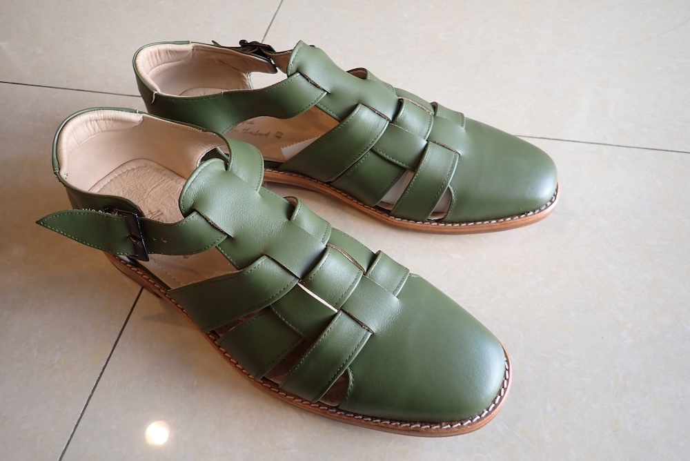 shoes hand made stingray