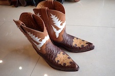  shoes leather hand made boots 