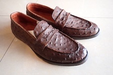  shoes ostrich leather 
