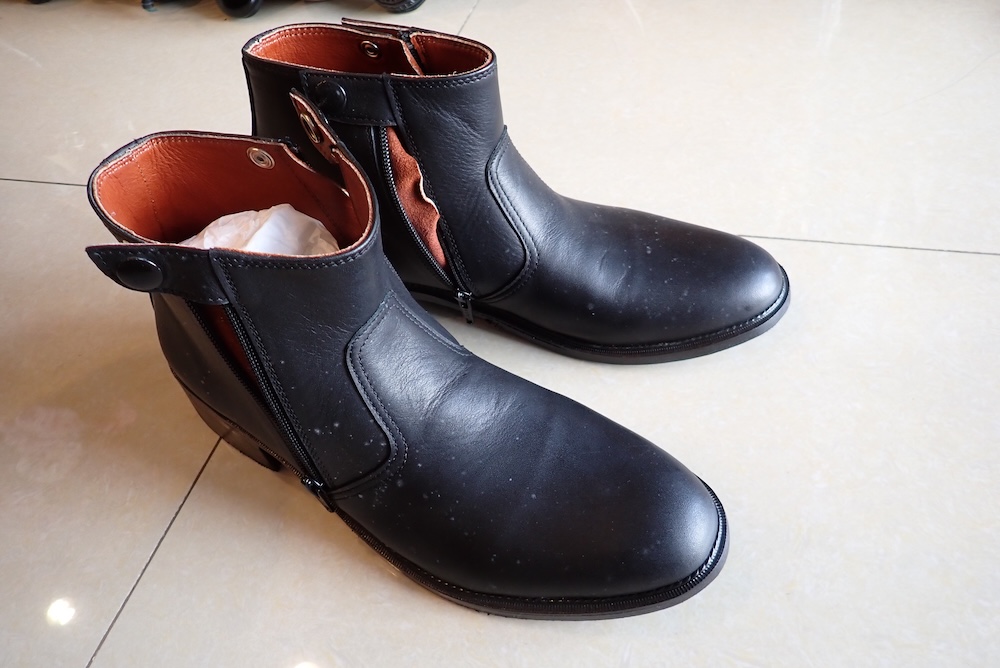  shoes stingray leather hand made 