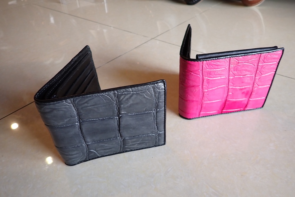  wallets crocodile leather 