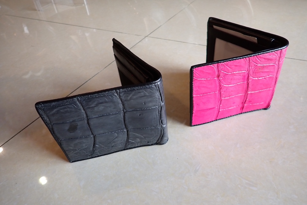  wallets crocodile leather 